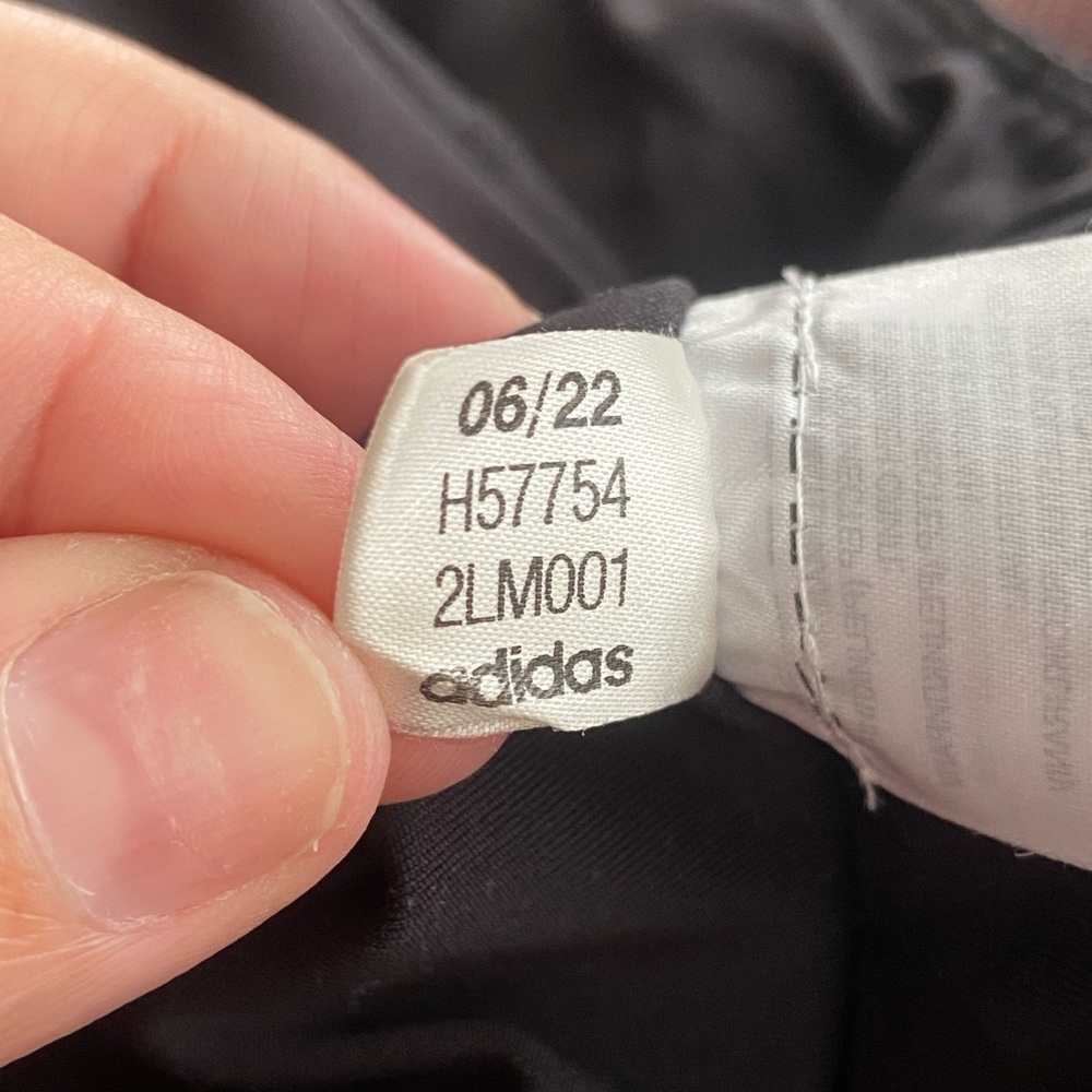 adidas Navy 2-in-1 Active Skort with Compression Shorts, size:M - Picture 12 of 12
